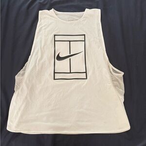 Nike Court White Muscle Tee